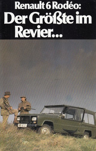 Renault rodeo auto da - auto,