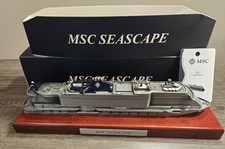 Modellino nave da crociera MSC