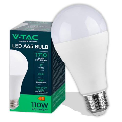 Tac lampadina led a65 - led, con