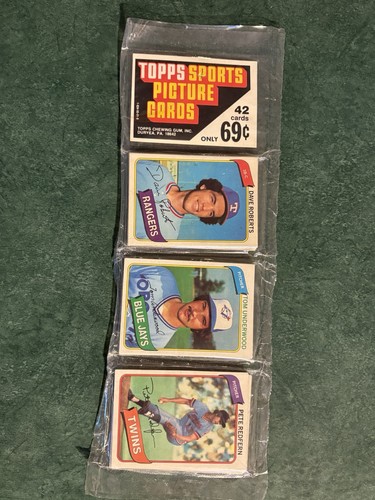1980 topps baseball rack pack - baseball,