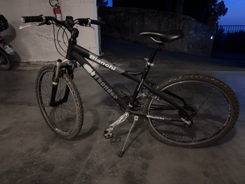 Bianchi mtb mountain bike - mountain, nera