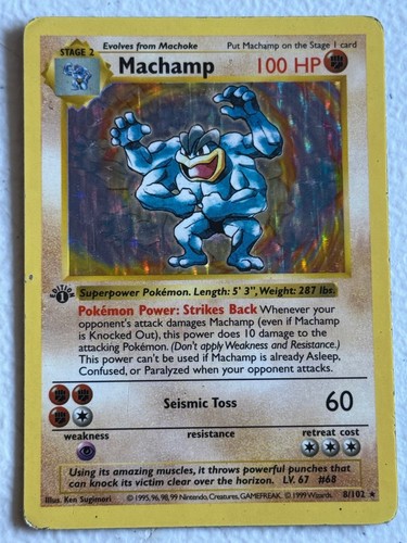Machamp - (set, shadowless)