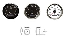 CONTAGIRI ELETTRONICO UNIVERSALE CON CONTAORE MOTORI BENZINA E DIESEL - 12/24V 