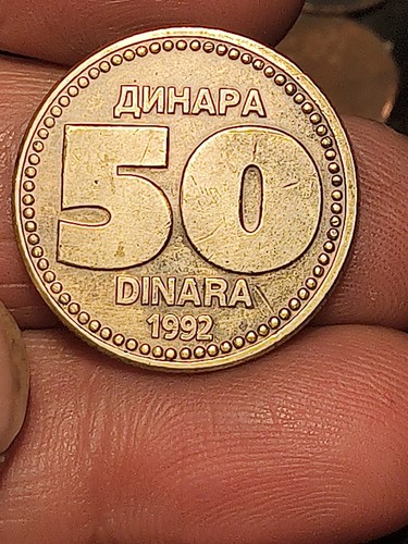 Jugoslavia moneta dinari - jugoslavia,