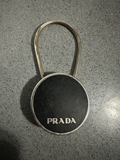 Portachiavi Prada M714 metallo