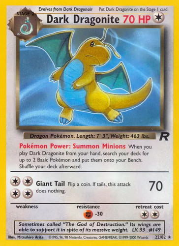 Dark dragonite 82 - dark,