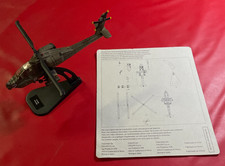 ITALERI FABBRI 1:100 Modellino Elicottero AH-64A APACHE Metallo pressofuso P044