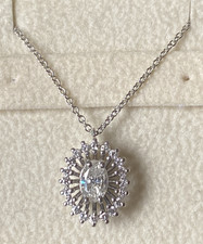 COLLANA ORO BIANCO 18kt. CON