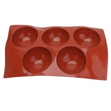 Stampo silicone emisfero - 3d, in