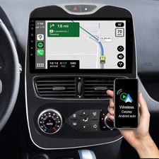 Autoradio Navigatore Android 13 Carplay 2+32G SWC per Renault Clio MK4 2012-2018