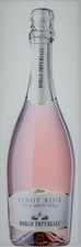 Vino Spumante ITALIANO di Qualità Borgo Imperiale Pinot Rosé Brut 750 ML 75 CL