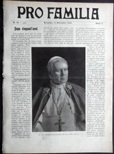 PRO FAMILIA 1908#46-Pio X-case