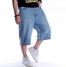 Pantaloncini denim hip hop da