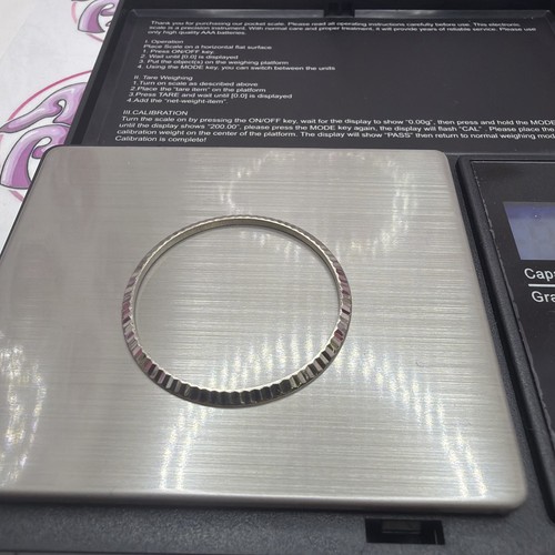 Rolex lunetta bezel - bezel, bianco