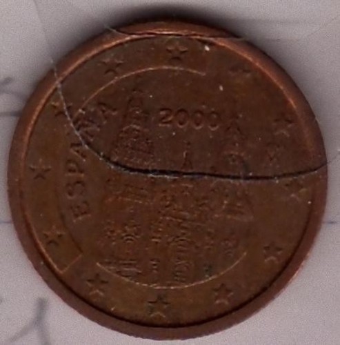 F227 moneta coin spagna 2 - coin,