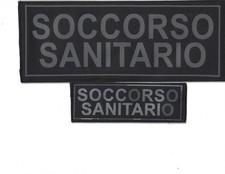 Patch con velcro riflettente