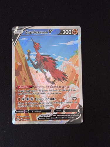 Pokemon zapdos galar v - zapdos, di
