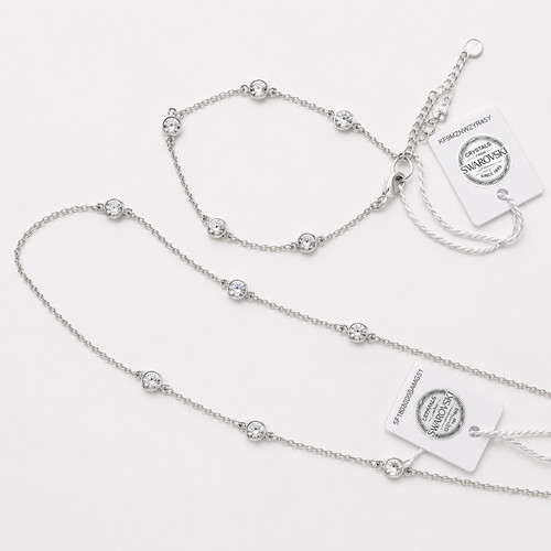 Parure swarovski collana - swarovski, +