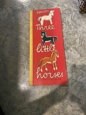 Three Little Horses by Piet Worm HC Book Random House First Printing 1954