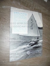 Depliant MOBY DICK scafo a vela veloce DOGI Soc. Rapp. Motonautiche - barca