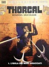 Graphic novel Thorgal collezione 100% Panini numero 1-L'isola dei mari ghiacciat