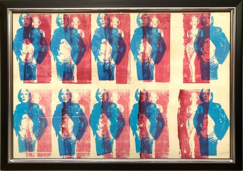 Rara stampa andy warhol - andy,