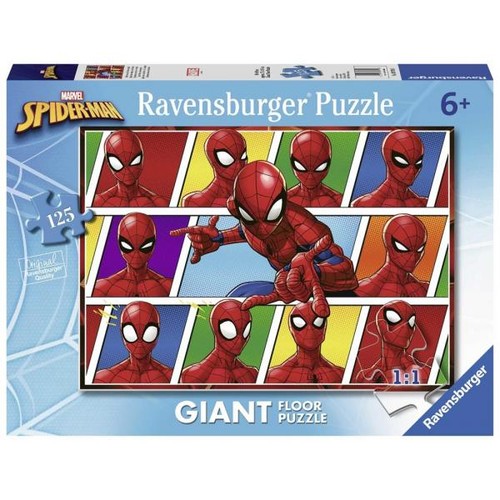 Puzzle 125pz giganti spiderman - 125pz,