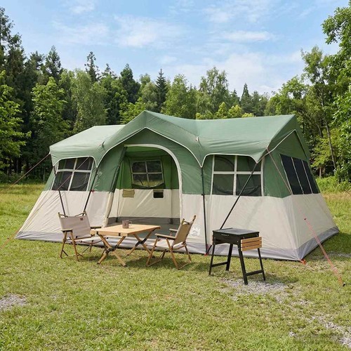 Tenda familiare con tetto - tenda,