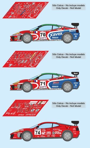 Decals ferrari 360 - ferrari,