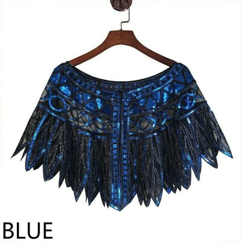 Donna lustrini mantella bolero - mantella,