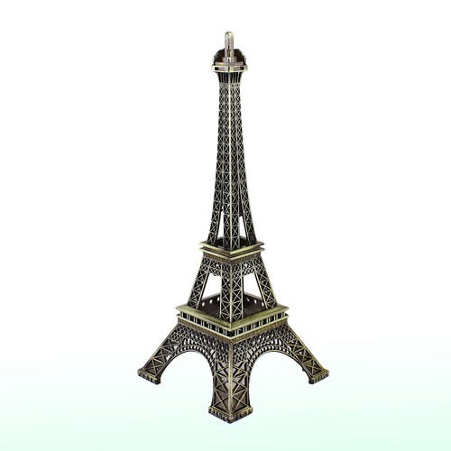 Bronze tone eiffel tower - tone,
