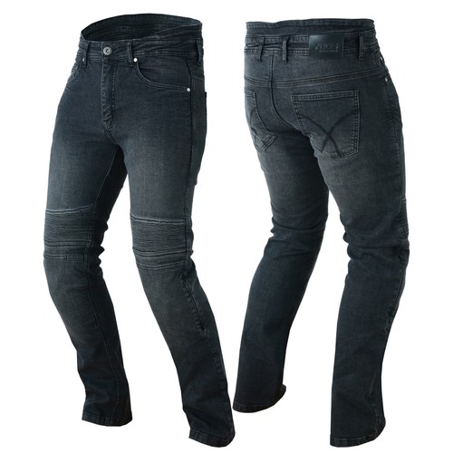 Jeans moto uomo tessuto - jeans, da