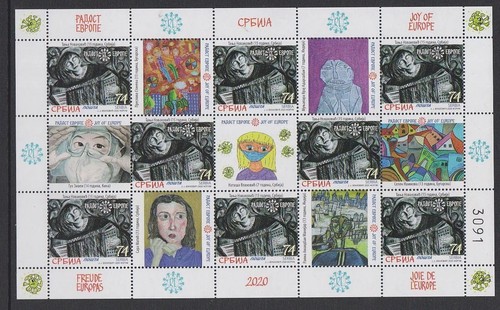 Serbia 2020 mint mnh - mint,