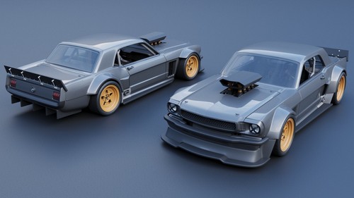 Modellino auto hoonicorn ford - modellino,