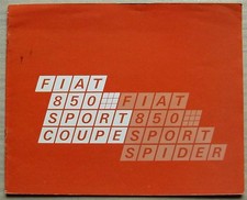 Brochure vendita auto FIAT 850