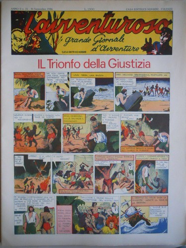 Avventuroso grande giornale - grande,