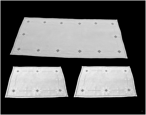 Set centrini pezzi - set, misura