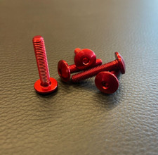 Lightech 1 Vite M5 Ergal testa bombata Ø 12 Rosso