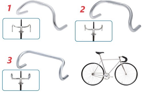 Manubri bici corsa - manubri,
