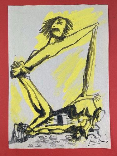 Salvador dali drawing paper - salvador,
