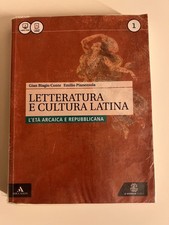 Letteratura cultura latina 1 - letteratura,