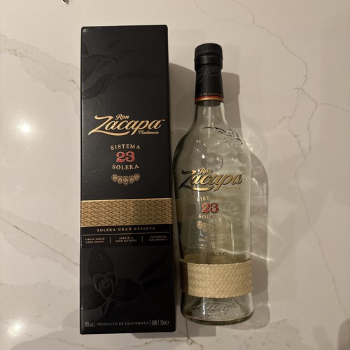 Empty bottle and - and, box