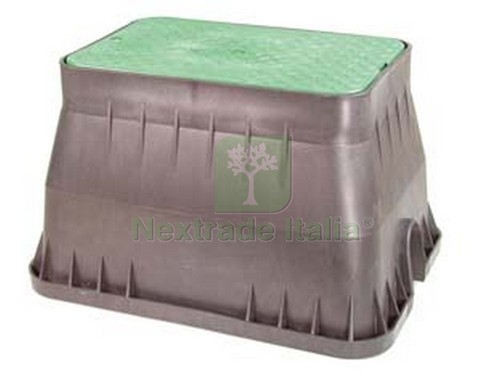 1pz pozzetto pvc - pvc, rettangolare
