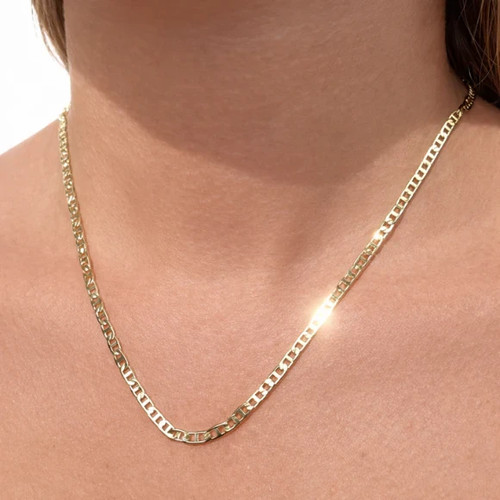 Collana catena marinaio tono