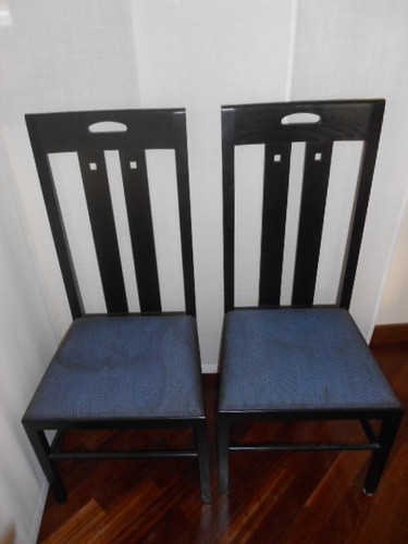 Coppia sedie ingram nere - coppia,