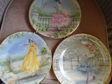 DECORATIVE PLATES X 3 -