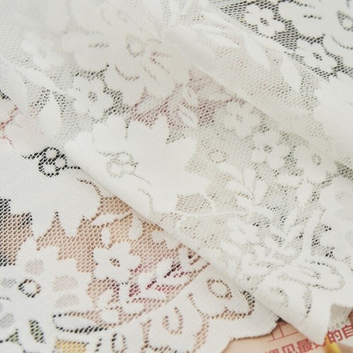 Fleur dentelle tulle tissu - dentelle,