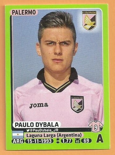 Figurina panini paulo dybala - panini,