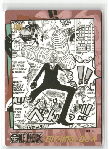 Sanji manga panel - or-14, one