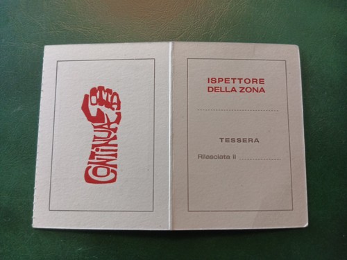 Extra parliamentary party card - extra-parliamentary,